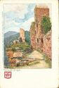 Ansichtskarte - Ruine Alt-Dahn
