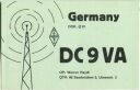 QSL - Funkkarte - DC9VA - Saarbrücken