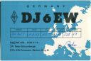 QSL - QTH - Funkkarte - DJ6EW - Pirmasens