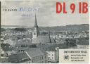 QSL - QTH - Funkkarte - DL9IB - Zweibrücken