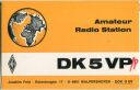 QSL - QTH - Funkkarte - DK5VP - Walpershofen