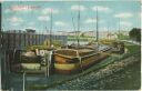 Postkarte - Saarbrücken - Saarhafen - Schiffe
