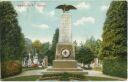 Postkarte - Saarbrücken - Ehrental - Denkmal