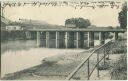 Postkarte - Saarlouis - Saar - Brücke