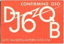 QSL - QTH - Funkkarte - DJ6QB - Kaiserslautern