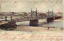 Ansichtskarte - Mannheim - Neckarbrücke