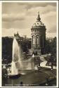 Postkarte - Mannheim - Friedrichsplatz - Wasserturm