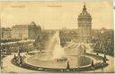 Postkarte - Mannheim - Friedrichsplatz