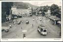 Heidelberg - Bismarckplatz - Strassenbahn - Foto-AK