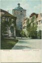 Postkarte - Heidelberg - Ruprechtsbau und Wartturm ca. 1910