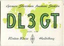 QSL - Funkkarte - DL3GT - Heidelberg
