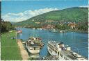 Postkarte - Heidelberg - Neckar - Fahrgastschiff