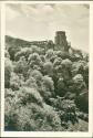 Die Heidelberger Schlossruine - Foto-AK