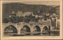 Heidelberg - Schloss und Neckarbrücke