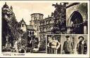 Postkarte - Heidelberg - Schlosshof