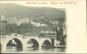 Ansichtskarte - Heidelberg - Neckarbrücke