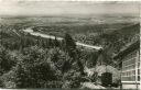 Blick vom Königstuhl-Restaurant auf Heidelberg und Rheinebene - Foto-AK