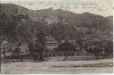 Heidelberg von der Hirschgasse - Foto-Ansichtskarte