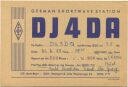 QSL - Funkkarte - DJ4DA - Stuttgart - 1959