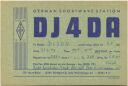 QSL - Funkkarte - DJ4DA - Stuttgart - 1959