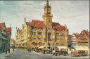Ansichtskarte - Stuttgart - Marktplatz mit Rathaus