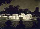 Stuttgart - Bundes Gartenschau 1961 - Nächtliche Wasser Kaskaden