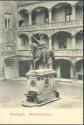 Postkarte - Stuttgart - Eberharddenkmal