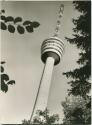 Postkarte - Stuttgart - Fernsehturm