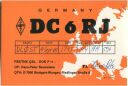 QSL - Funkkarte - DC6RJ