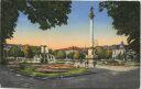 Postkarte - Stuttgart - Schlossplatz mit Jubiläumssäule