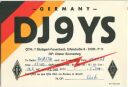 QSL - QTH - Funkkarte - DJ9YS - Stuttgart-Feuerbach