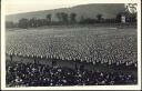 Postkarte - Stuttgart - Massenübungen im Stadion