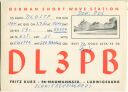 QSL - Funkkarte - DL3PB - Ludwigsburg