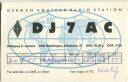 QSL - Funkkarte - DJ7AC - Böblingen