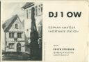 QSL - QTH - Funkkarte - DJ1OW - Marbach am Neckar