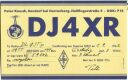 QSL - QTH - Funkkarte - DJ4XR - Bondorf