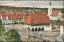 Ansichtskarte - 72250 Freudenstadt - Blick auf Stadt und Rathaus