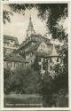 Tübingen - Stiftskirche - Hölderlinturm - Foto-Ansichtskarte