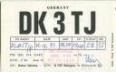 QSL - Funkkarte - DK3TJ