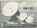 QSL - Funkkarte - DB1TC - Lichtenstein