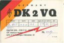 QSL - QTH - Funkkarte - DK2VQ - Tübingen