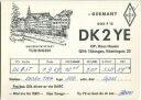 QSL - QTH - Funkkarte - DK2YE - Tübingen