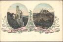 Postkarte - Lichtenstein - Hohenzollern