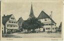 Postkarte - Heubach - Marktplatz