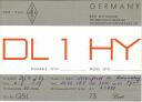 QSL - Funkkarte - DL1HY - Heilbronn - 1959