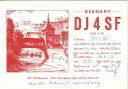 QSL - Funkkarte - DJ4SF - 74523 Schwäbisch Hall - 1959