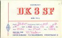 QSL - Funkkarte - DK3SF - Waldenburg