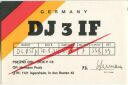 QSL - QTH - Funkkarte - DJ3IF - Ingersheim