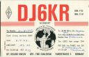QSL - QTH - Funkkarte - DJ6KR - Crailsheim
