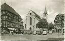 Mosbach - Marktplatz - evangelische Kirche - Foto-AK